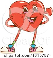 Poster, Art Print Of Love Heart Mascot Clipart