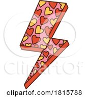 Heart Lightning Bolt Clipart