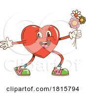 Poster, Art Print Of Love Heart Mascot Clipart