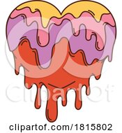 Poster, Art Print Of Melting Heart Clipart