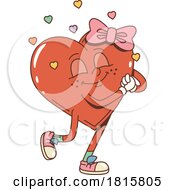 Poster, Art Print Of Love Heart Mascot Clipart