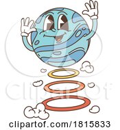 Poster, Art Print Of Planet Mascot Clipart