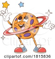 Planet Mascot Clipart