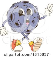 Poster, Art Print Of Moon Mascot Clipart