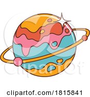 Planet Mascot Clipart