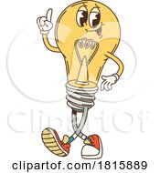 Light Bulb Mascot Clipart