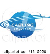 Fiber Optic Cable Logo Clipart