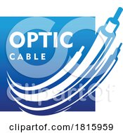 Fiber Optic Cable Logo Clipart