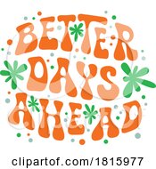 Better Days Ahead Hippie Clipart by Vector Tradition SM