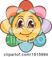 Flower Mascot Clipart