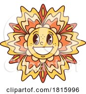 Flower Mascot Clipart by Vector Tradition SM