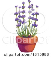 Lavender Plant Clipart