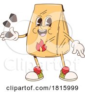 Charcoal Mascot Clipart