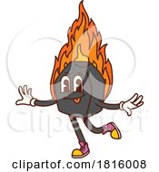 Charcoal Mascot Clipart