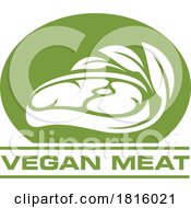 Vegan Meat Logo Clipart