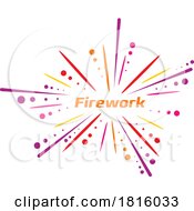 Fireworks Logo Clipart by Vector Tradition SM