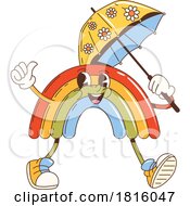 Rainbow Mascot Clipart by Vector Tradition SM