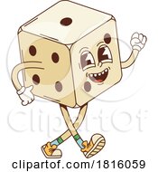 Dice Mascot Clipart