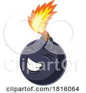 Bomb Mascot Clipart