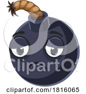 Bomb Mascot Clipart