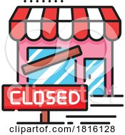 Permanently Closed Business Clipart