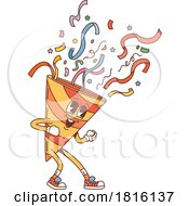 Poster, Art Print Of Party Hat Mascot Clipart