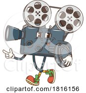 Film Camera Mascot Clipart