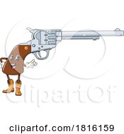 Poster, Art Print Of Gun Mascot Clipart