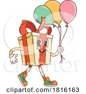 Gift Mascot Clipart