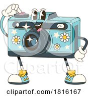 Camera Mascot Clipart