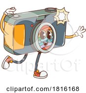 Camera Mascot Clipart by Vector Tradition SM