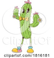 Cactus Mascot Clipart