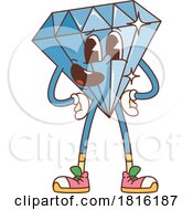 Diamond Mascot Clipart