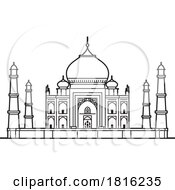 Poster, Art Print Of Taj Mahal Indian Landmark