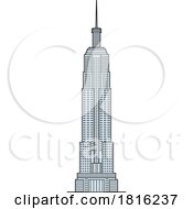 Empire State Building American Landmark by Lal Perera