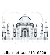 Taj Mahal Indian Landmark by Lal Perera