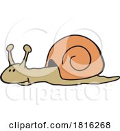 Poster, Art Print Of Cartoon Snail Clipart