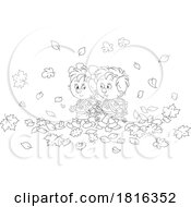 Cartoon Children Walking To School Clipart