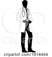 Doctor Man Medical Silhouette Healthcare Person