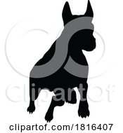 Poster, Art Print Of Dog Silhouette Pet Animal