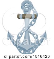 Ship Anchor Boat Chain Nautical Illustration by AtStockIllustration