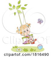 Girl On A Tree Swing