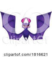 Mad Vampire Bat Clipart by Vector Tradition SM