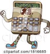 Calculator Mascot Clipart