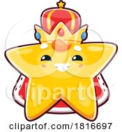 King Star Mascot Clipart