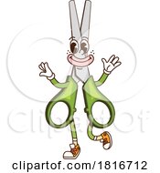 Scissors Mascot Clipart