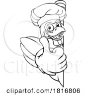 Chicken Cartoon Rooster Cockerel Bird Mascot