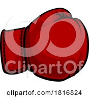 Poster, Art Print Of Boxing Glove Icon Illustration