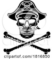 Pirate Hat Skull And Crossbones Cartoon