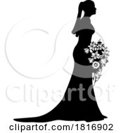 Bride Bridal Wedding Dress Silhouette Woman Design